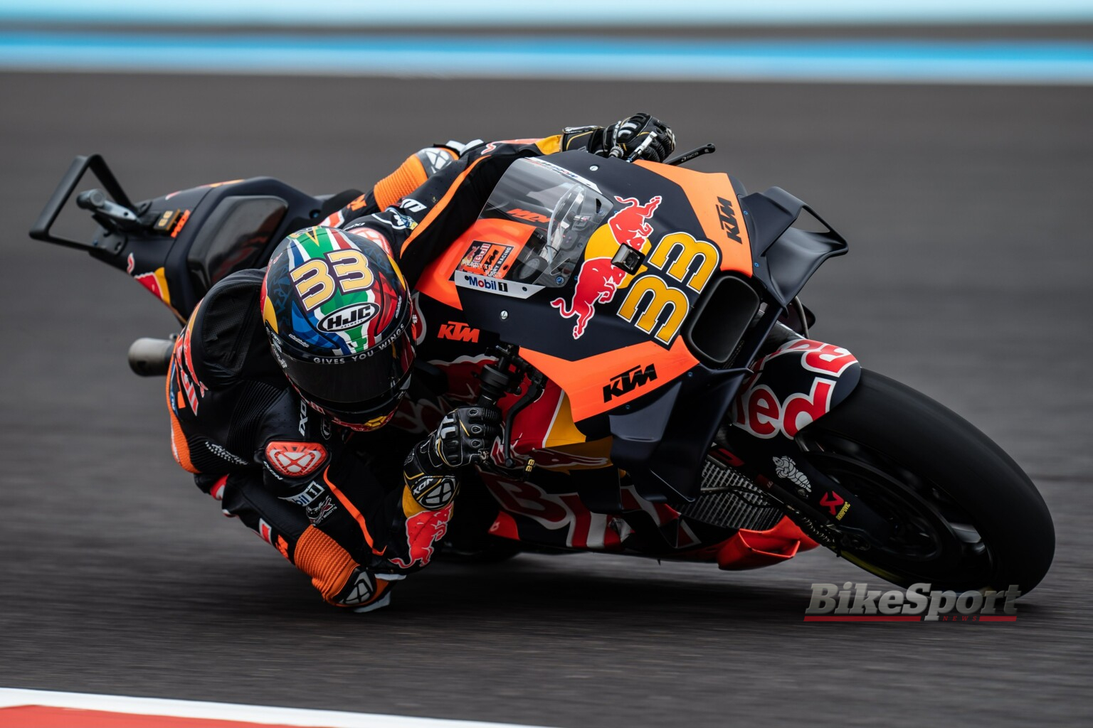 Brad Binder at the FIM World Championship Grand Prix, Round 02