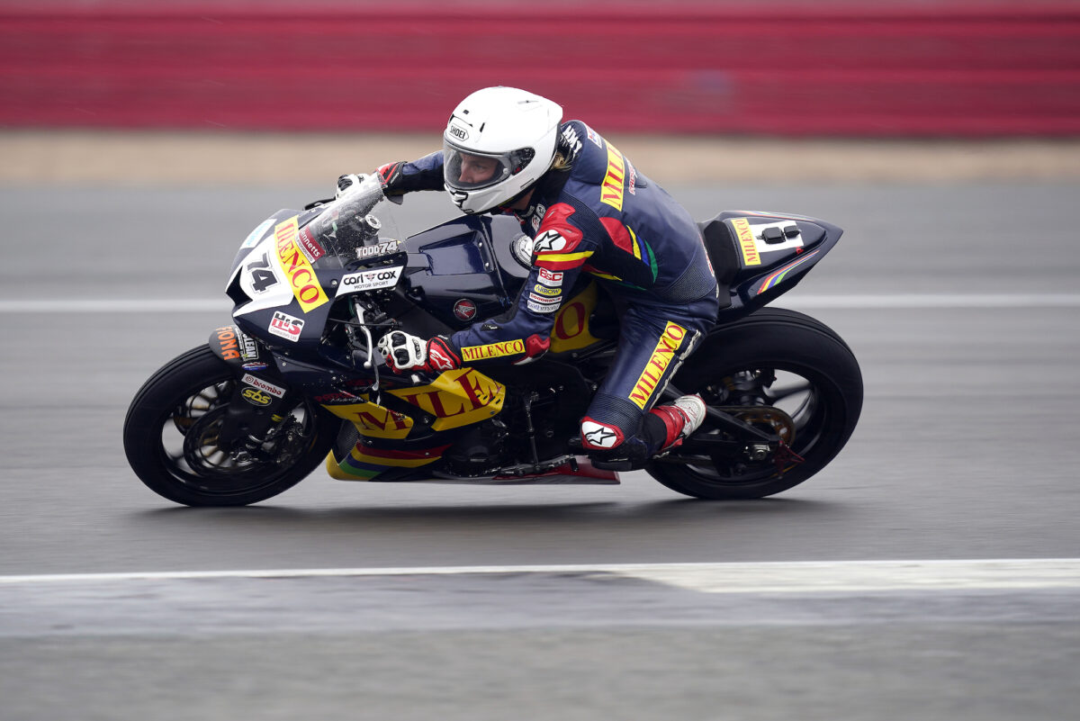 2023 British Superbike Championship, BSB Test Silverstone, Northants, 29th March 2023. Davey Todd, GBR, Milenco by Padgetts Motorcycles Honda, Honda CBR1000RR-R