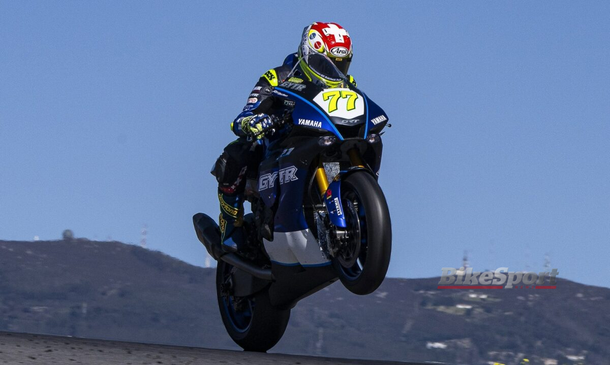 Dominique Aegerter, Yamaha R1, GYTR GRT Yamaha, 2023 WorldSBK, WorldSBK Test Portimao - [Credit/ 2Snap]