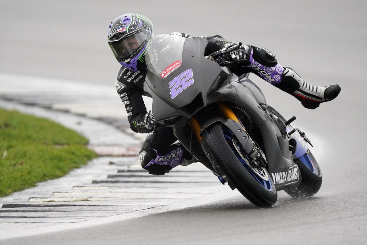 2023 British Superbike Championship, BSB Test Silverstone, Northants, 29th March 2023. Jason O’Halloran, AUS, McAms Yamaha, Yamaha YZF-R1