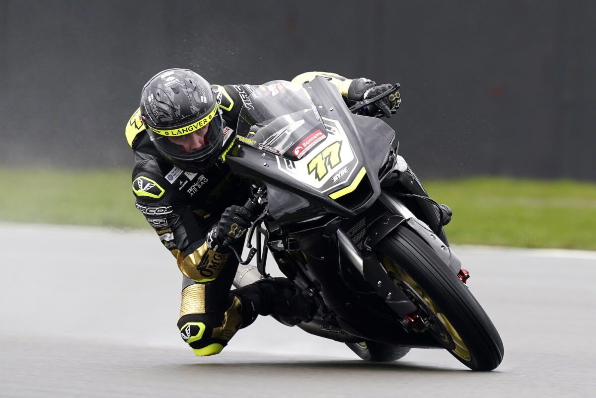 2023 British Superbike Championship, BSB Test Silverstone, Northants, 28th March 2023. Kyle Ryde, GBR, OMG Racing Yamaha, Yamaha YZF-R1