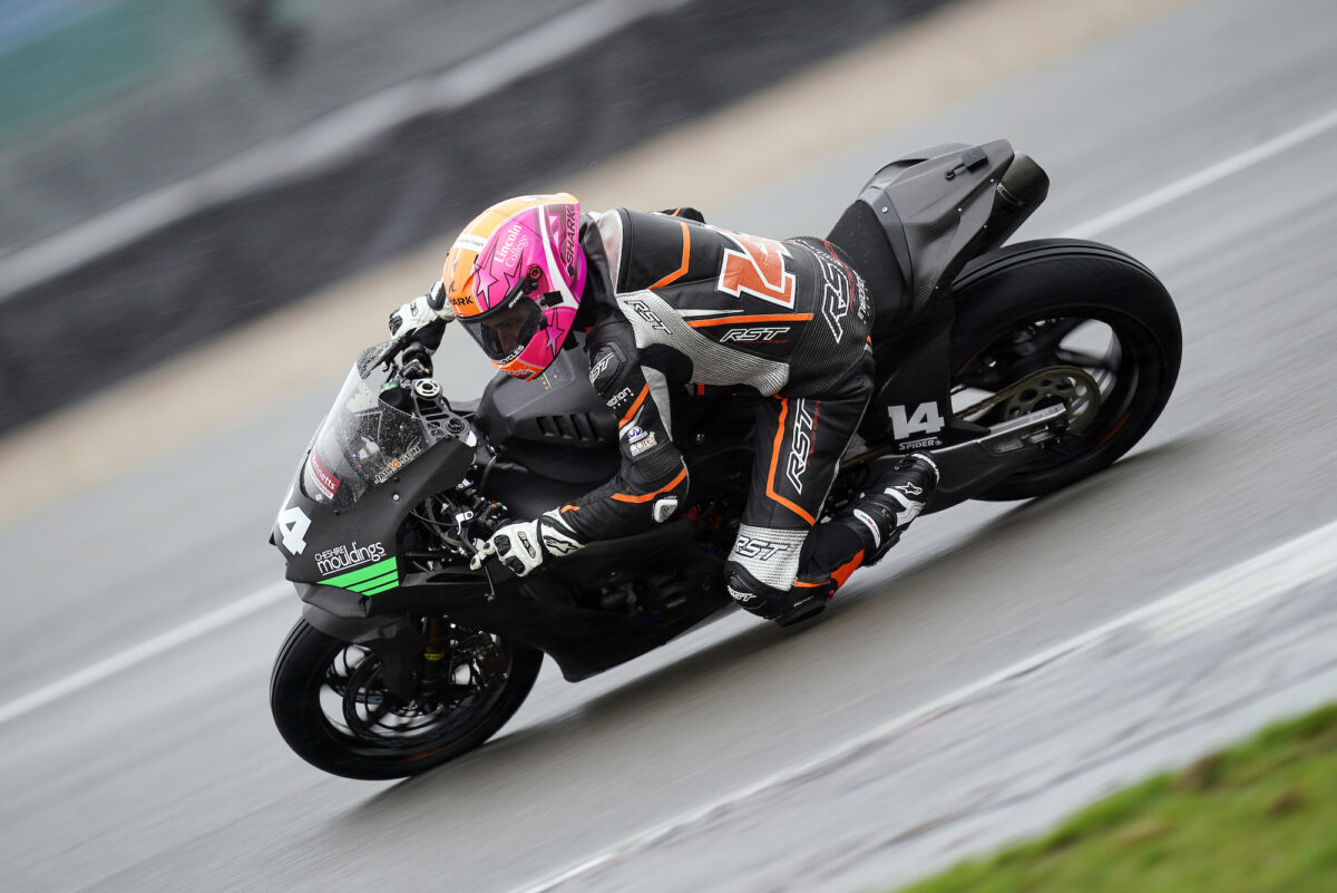 Max Cook, FS-3 Racing, Kawasaki ZX-10RR, 2023 BSB, BSB, Silverstone BSB Test