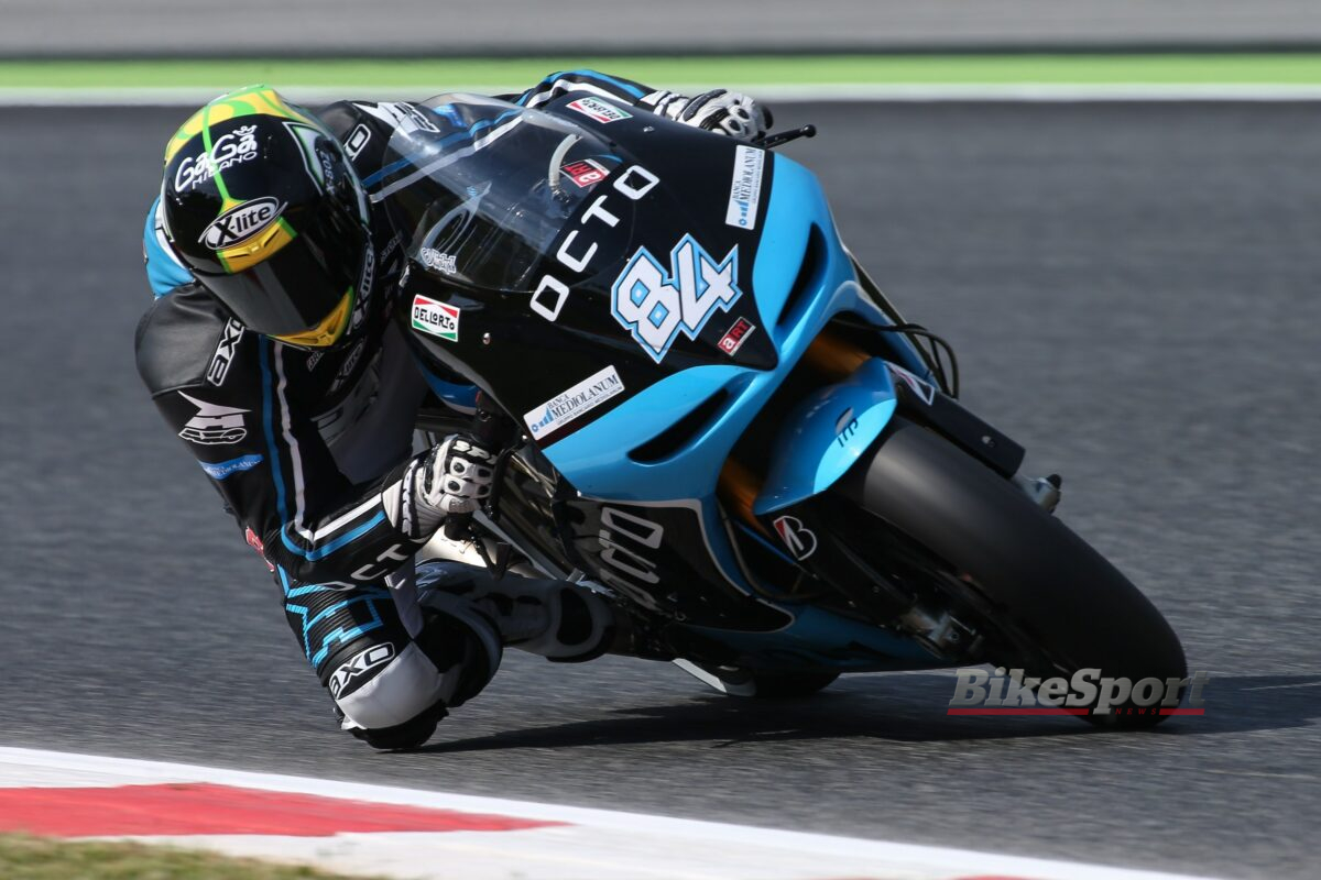 Michel Fabrizio Octo IodaRacing ART 2014 MotoGP action Volver a enviarlo | Jonas Folger y otras 7 sorprendentes remontadas en MotoGP | Noticias BikeSport