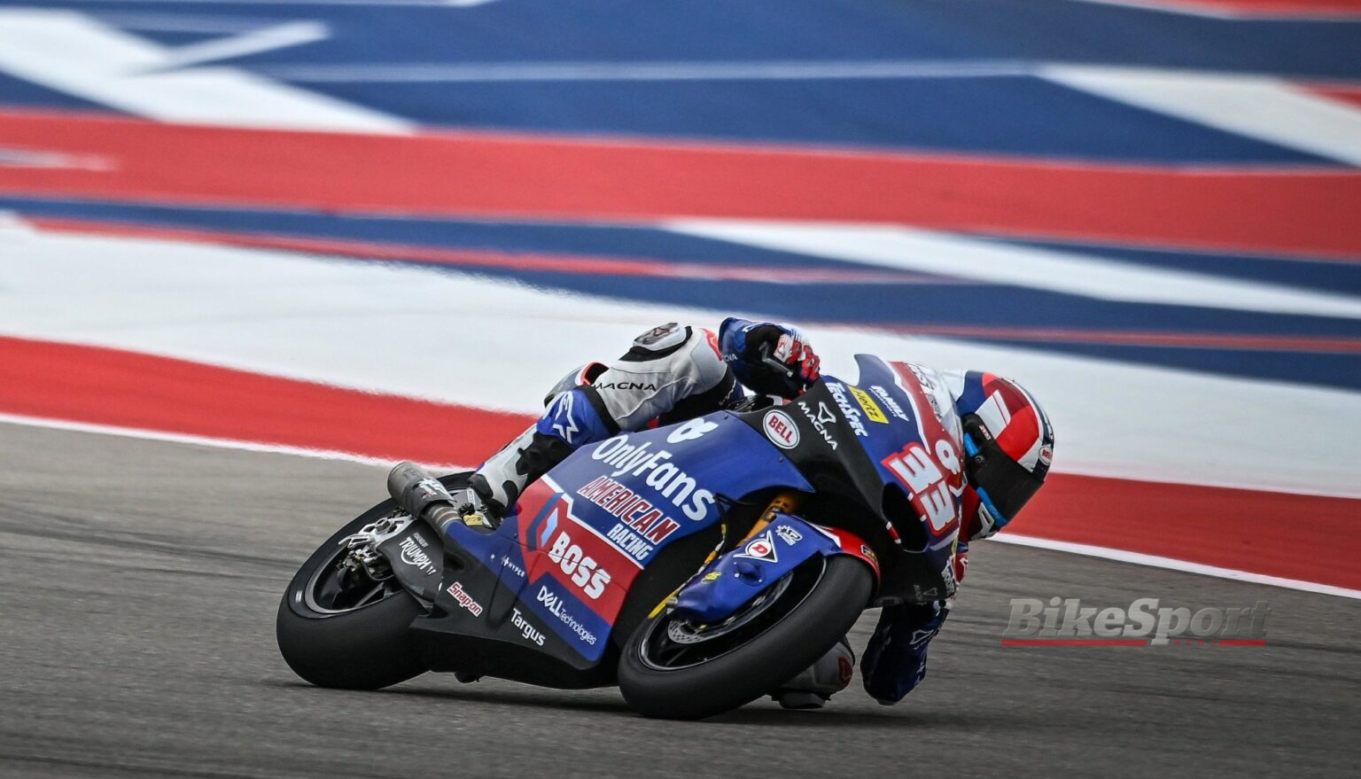 Rory Skinner, American Racing, Moto2, 2023 Moto2, Kalex, COTA, Grand Prix of The Americas, action - [credit/ 2Snap]