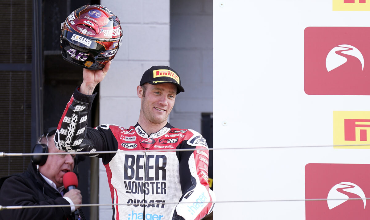 2023 British Superbike Championship, BSB R01, Silverstone, Northants. 8th April 2023. Tommy Bridewell, GBR, PBM Ducati, Ducati Panigale V4R