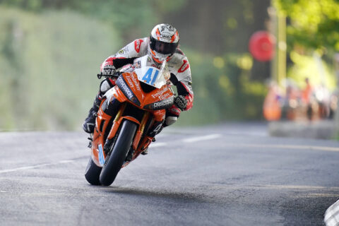 Jamie Coward, KTS Racing, Yamaha R6, 2023 TT, Supersport TT, action [credit: Tim Keeton/Impact Images]