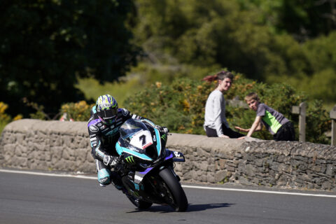 Josh Brookes, Monster Energy FHO Racing, BMW M 1000 RR, 2023 TT, Superbike TT, actiom [credit/ Tim Keeton/Impact Images]