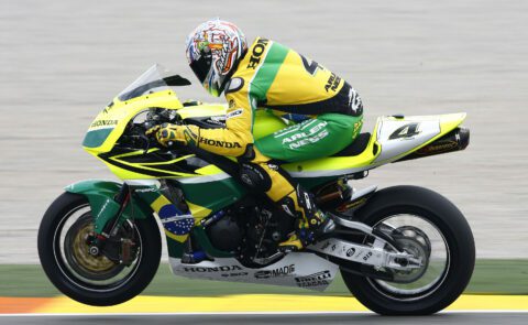 Alex Barros, Klaffi Honda, Honda CBR1000RR, 2006 WorldSBK, Valencia, action [credit - Gold & Goose]