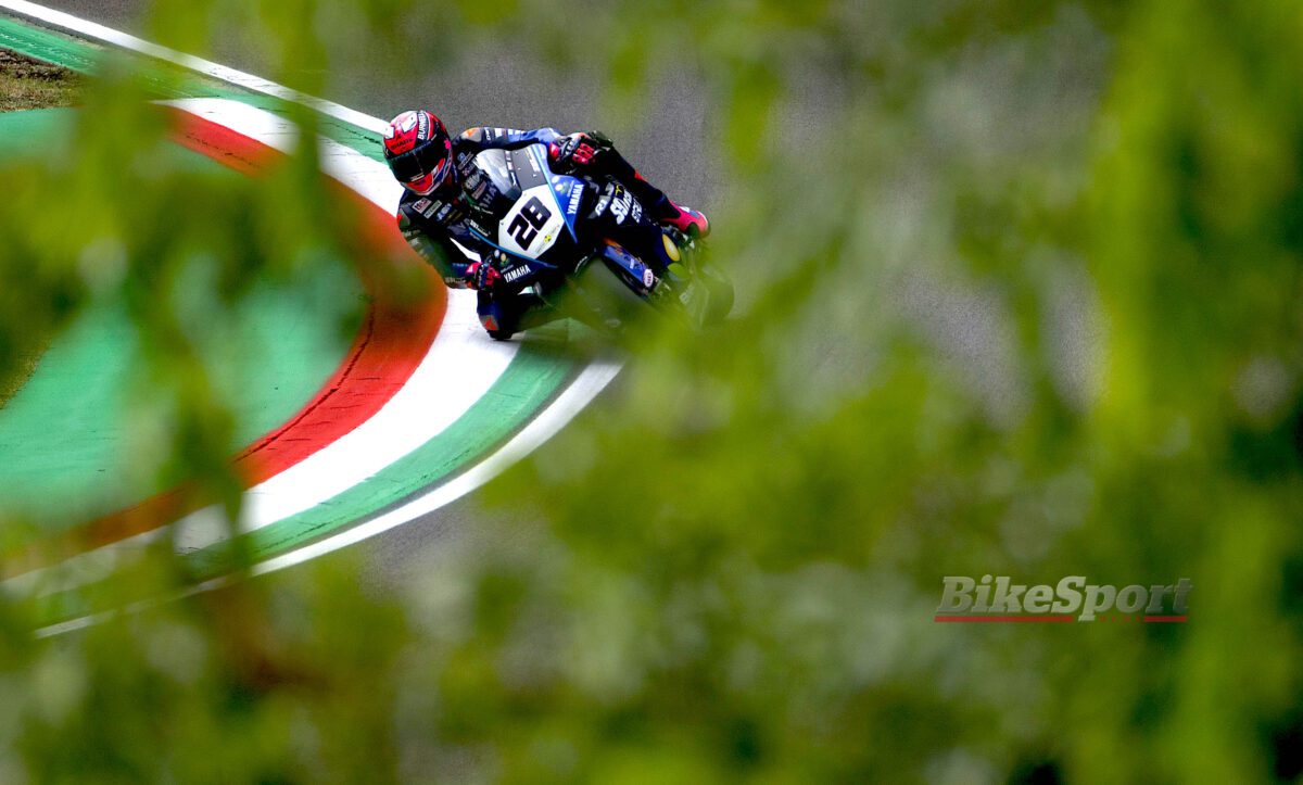 Bradley Ray, Motoxracing, Yamaha R1, 2023 WorldSBK, Imola, action [credit - Gold & Goose]