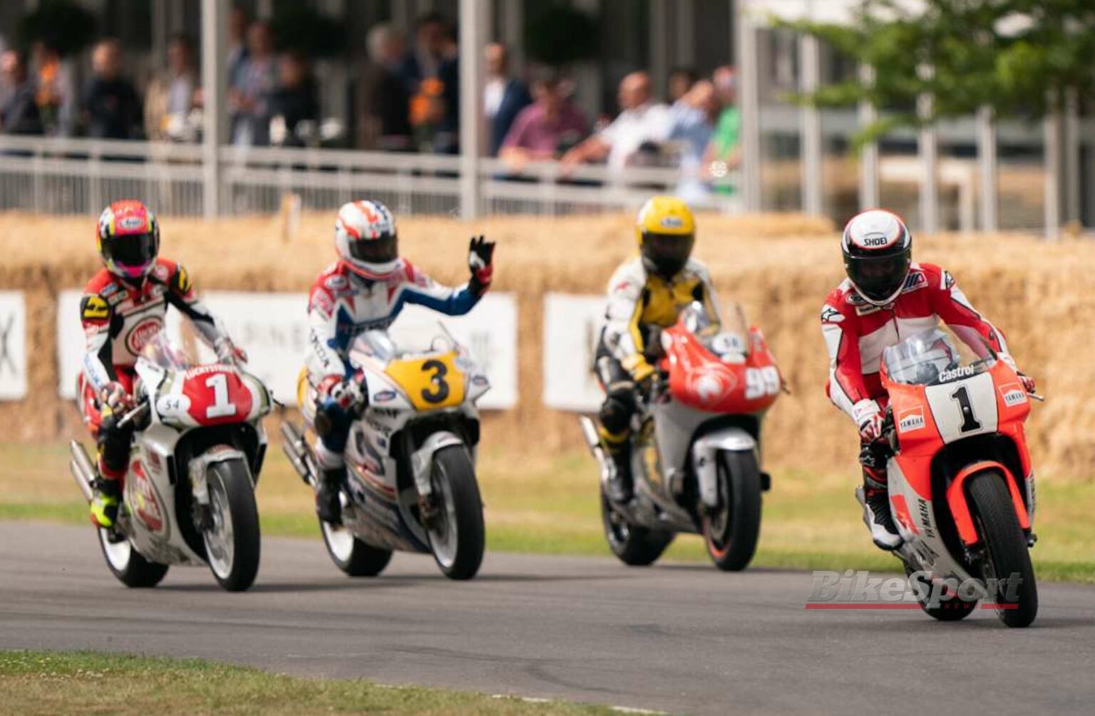 Wayne Rainey, Yamaha YZR500, 2022 Goodwood Festival of Speed, Goodwood FoS