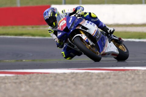 Alex Olsen, Cumins by Team IWR, Honda CBR1000RR-R, action [credit - Tim Keeton/Impact Images]