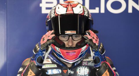 Bradley Ray, Motoxracing, Yamaha R1, 2023 WorldSBK, Assen, portrait, pit box [credit - Gold & Goose]