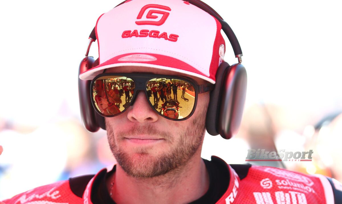 Jake Dixon, GasGas Aspar, 2023 Moto2, portrait [credit - Gold & Goose]