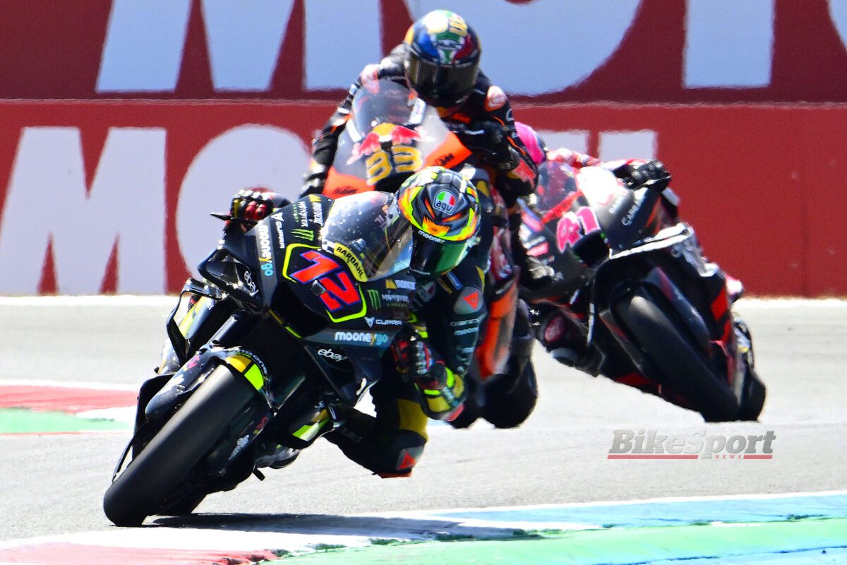 Marco Bezzecchi, VR46 Racing, Ducati GP22, 2023 MotoGP, Dutch MotoGP, Assen, action [credit - Gold & Goose]