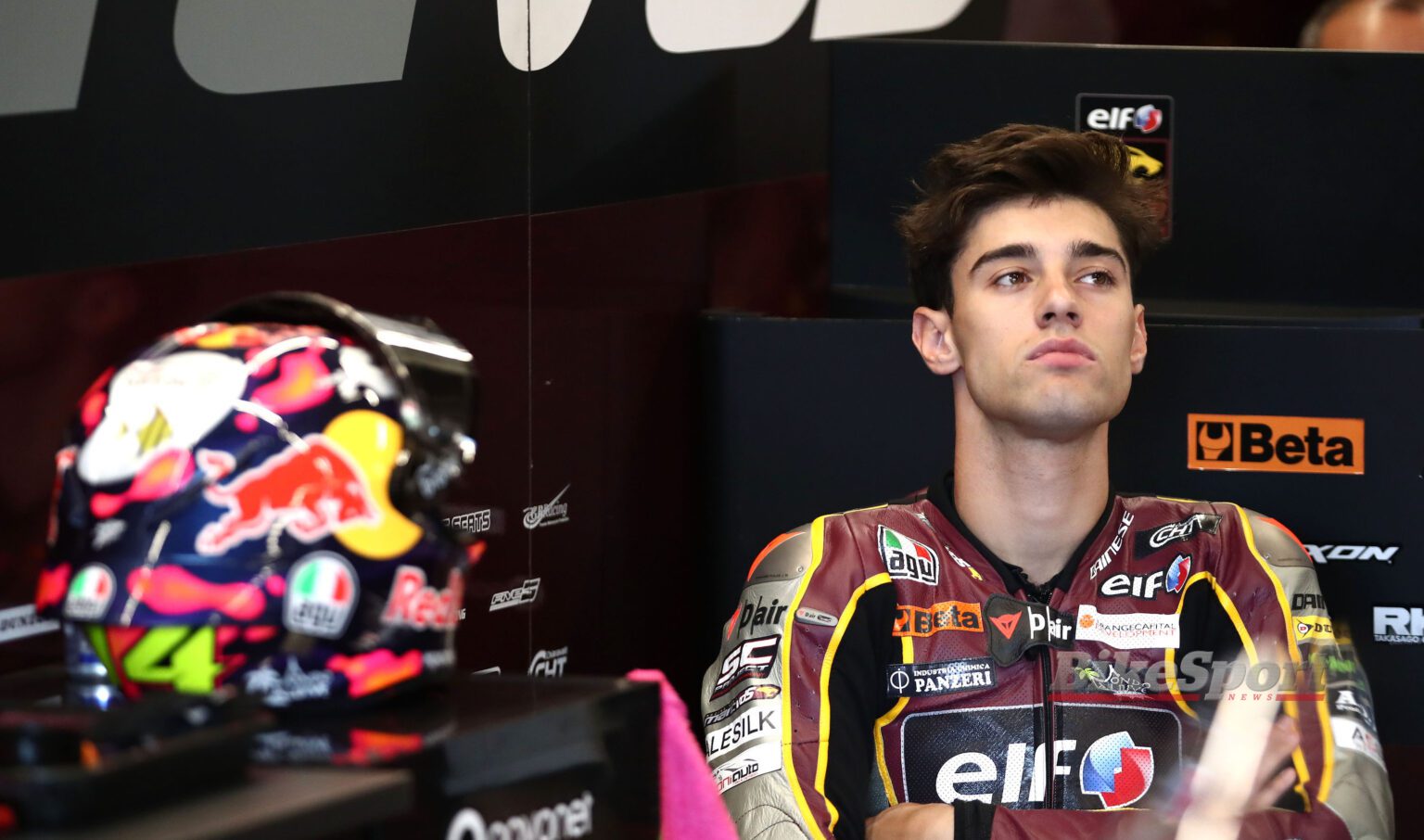 Tony Arbolino, Marc VDS Racing, 2023 Moto2, Dutch Moto2, Assen, portrait [credit - Gold & Goose]