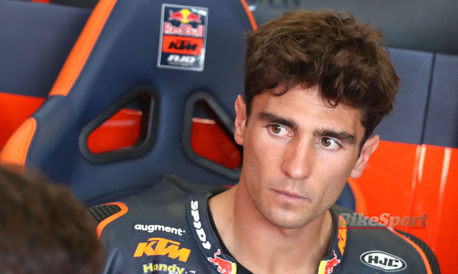 Albert Arenas, Red Bull KTM Ajo, 2023 Moto2, San Marino Moto2, portrait [Gold & Goose]