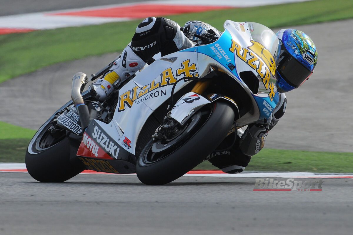 Alvaro Bautista, Rizla Suzuki, Suzuki GSVR, MotoGP 2011, San Marino MotoGP, Misano, Azione [Gold & Goose]