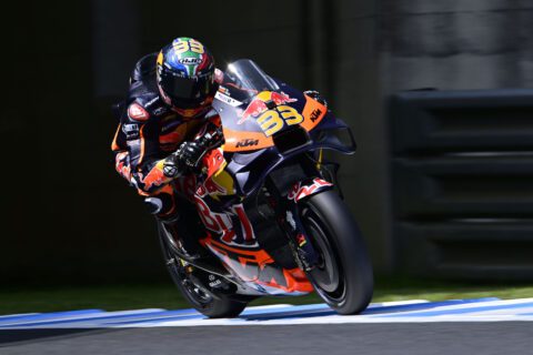 Brad Binder, Red Bull KTM Racing, KTM RC16, 2023 MotoGP, Japanese MotoGP, Motegi, action [Gold & Goose]