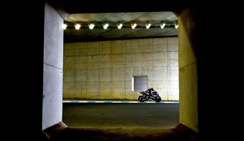 Cal Crutchlow, YAMALUBE RS4GP, Yamaha M1, 2023 MotoGP, Japanese MotoGP, Motegi, action [Gold & Goose]