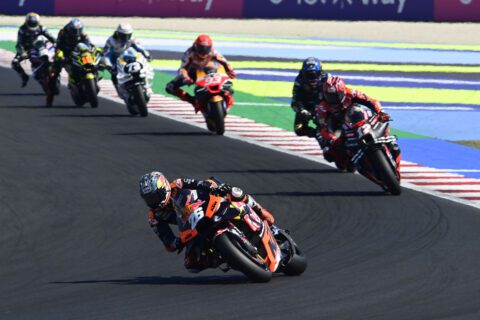 Dani Pedrosa, KTM Factory Racing, KTM RC16, 2023 MotoGP, San Marino MotoGP, Misano, action [Gold & Goose]