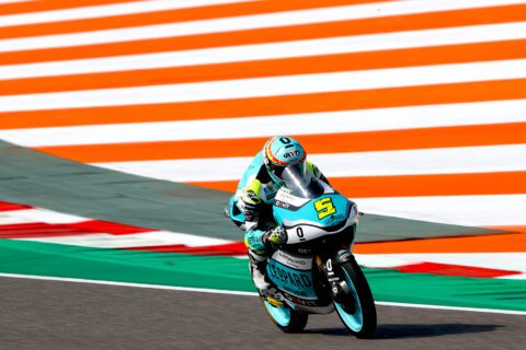 Jaume Masia, Leopard Racing, 2023 Moto3, Indian Moto3, Buddh, action [Gold & Goose]
