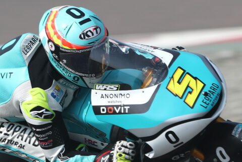 Jaume Masia, Leopard Racing, 2023 Moto3, Indian Moto3, Buddh, action [Gold & Goose]