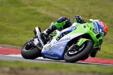 Lee Jackson, FS-3 Kawasaki, Kawasaki ZX-10RR, 2023 BSB, Oulton Park, action [Impact Images]