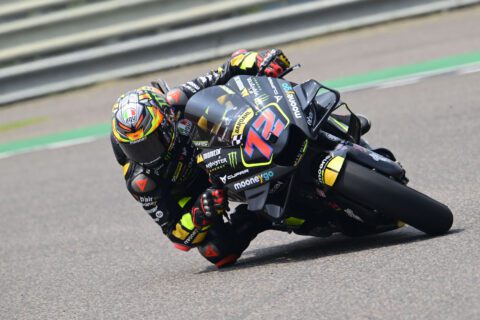 Marco Bezzecchi, VR46 Racing, Ducati GP22, 2023 MotoGP, Indian MotoGP, Buddh, action [Gold & Goose]