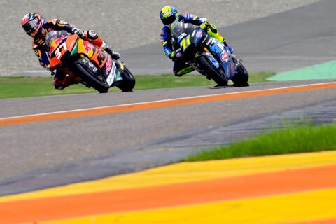 Pedro Acosta, Red Bull KTM Ajo, 2023 Moto2, Indian Moto2, Buddh, action [Gold & Goose]