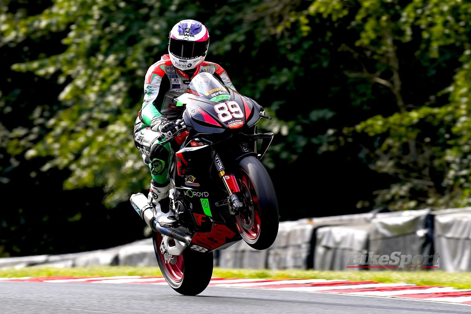 Fraser Rogers, IN Competition, Aprilia RSV4, 2023 SSTK, Oulton Park, action [Impact Images]