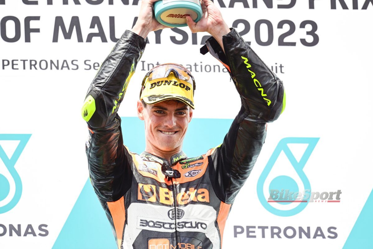 Fermin Aldeguer, SpeedUp Racing, 2023 Moto2, Malaysian Moto2, Sepang [Gold & Goose]