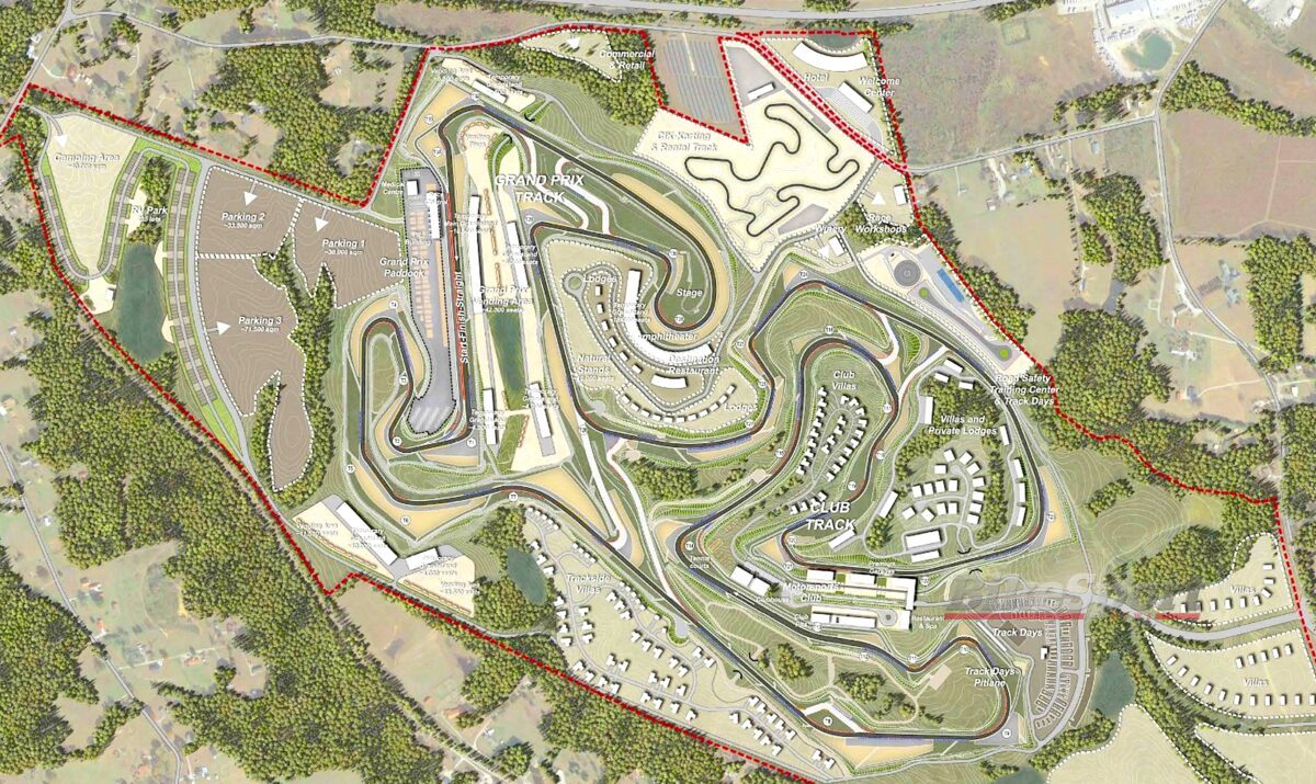 Sixmile, 34 turns and a 30° carousel New Flatrock Motorsports Park