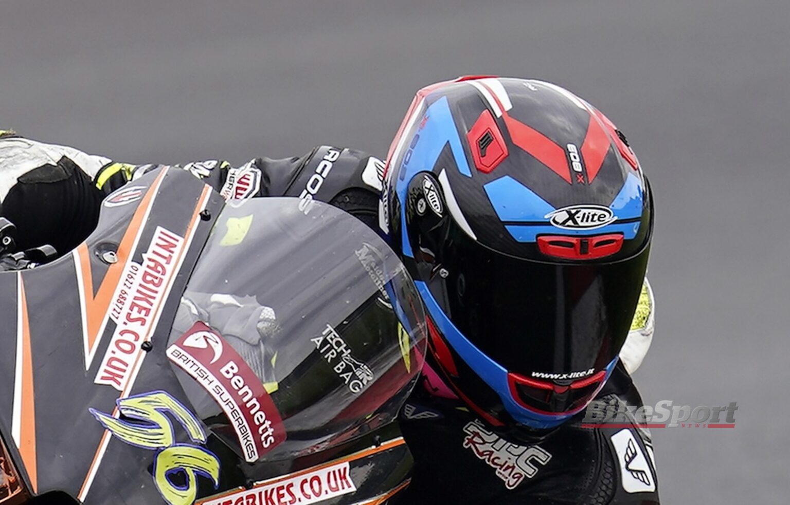 Lewis Valleley, Rapid CDH Racing, Kawasaki ZX-10RR, 2023 BSB, action [Impact Images]