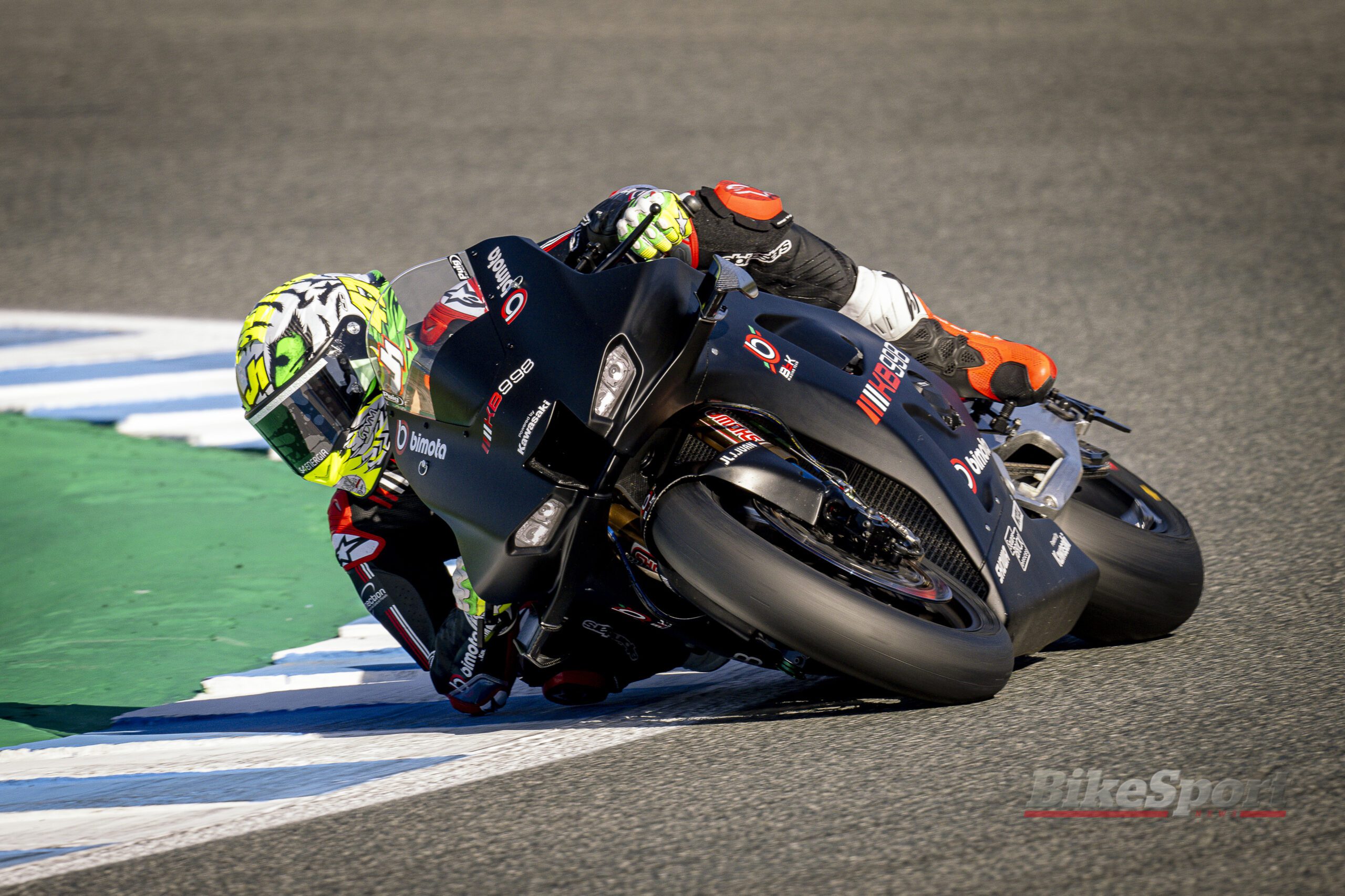 Bimota by Kawasaki Racing Team prepares for their second off