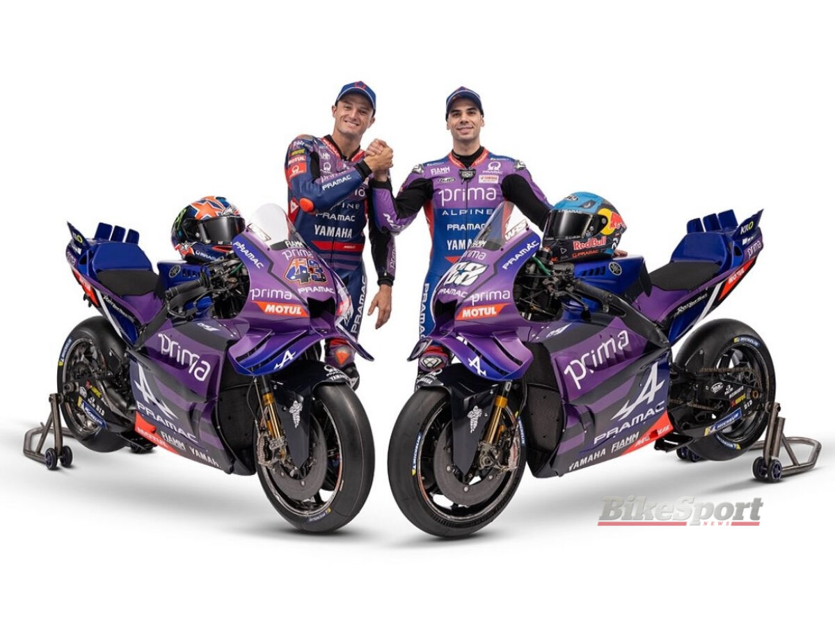Prima Pramac Racing unveiled their 2025 Yamaha livery | BikeSport News