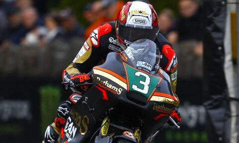Michael Rutter, Bathams AJN, Supertwin TT, 2025 Isle of Man TT [Michael Rutter Racing Facebook]