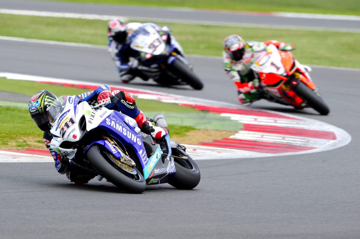 John Hopkins, Samsung Suzuki, 2011 WorldSBK, Silverstone [Gold & Goose]