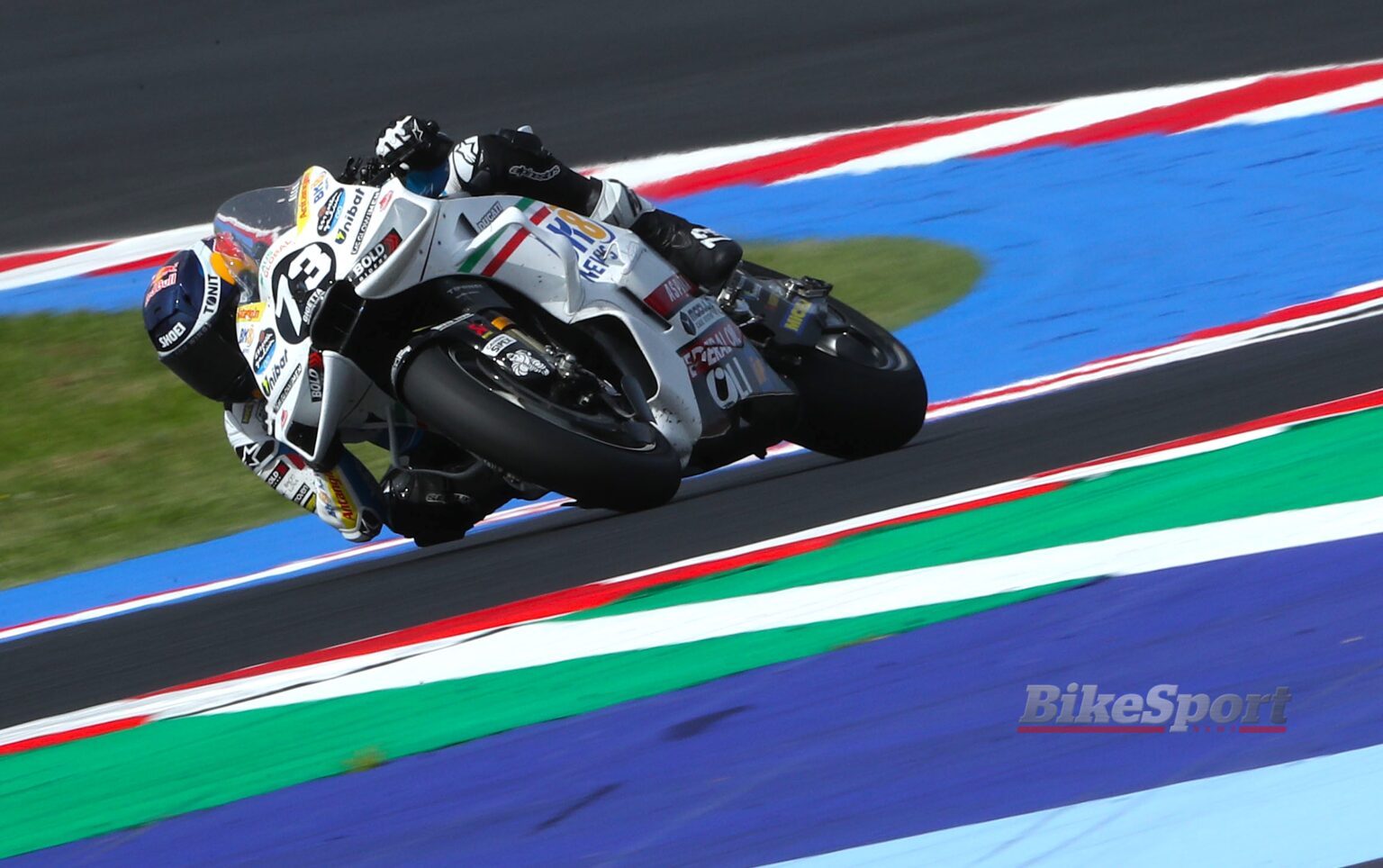 Alex Marquez, BK8 Gresini Racing, Ducati GP24, 2025 MotoGP, San Marino MotoGP, Misano, action [Gold & Goose]