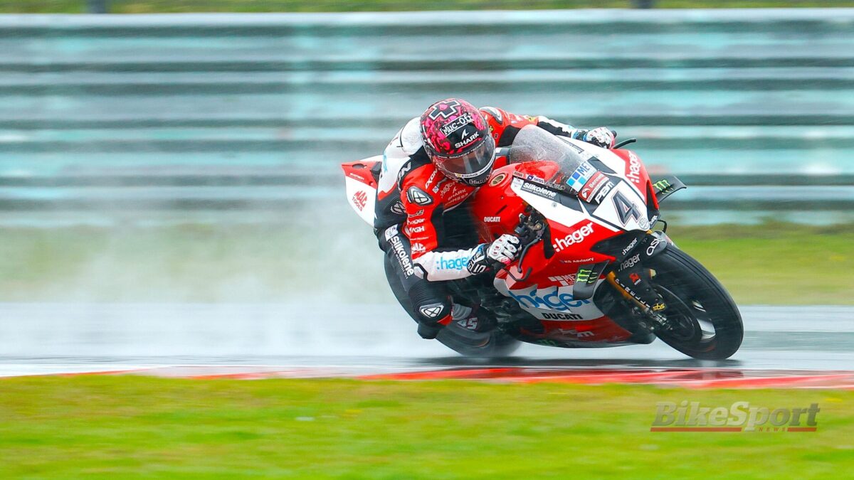 Scott Redding 'wings it' as he escapes to victory in sodden Assen