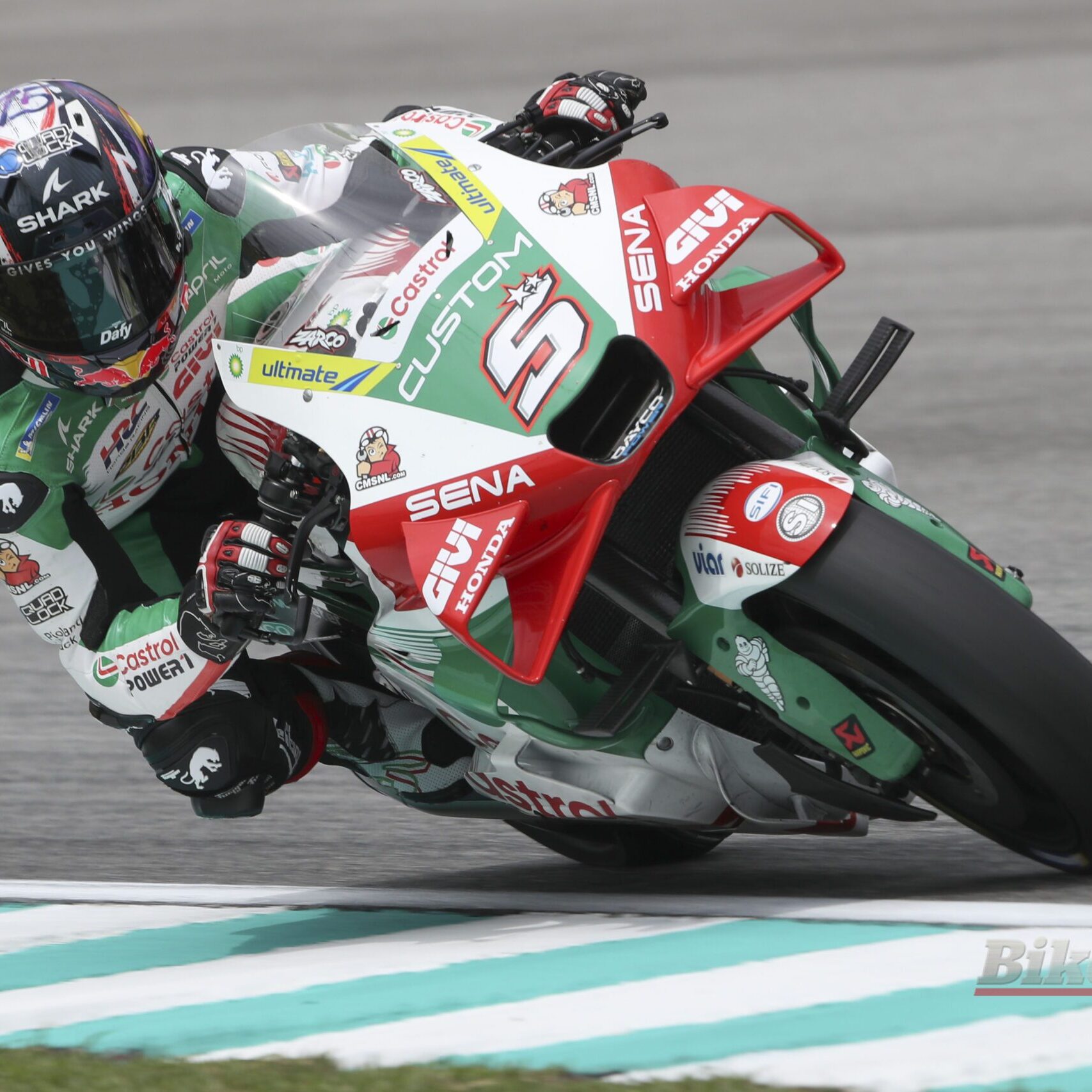 Johann Zarco was able to rebuild his confidence during Practice at