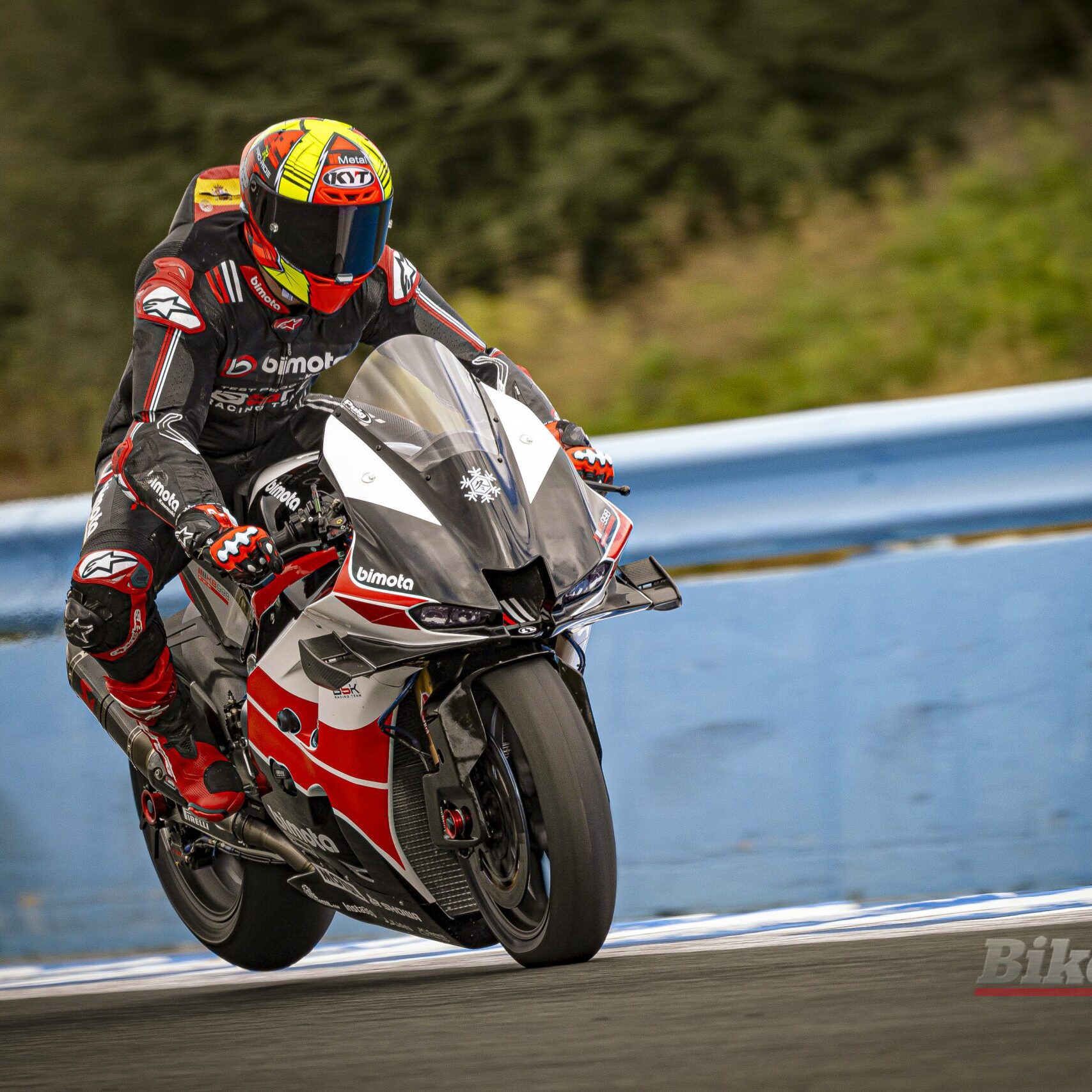 The bimota by Kawasaki Racing Team highlight their plans for the