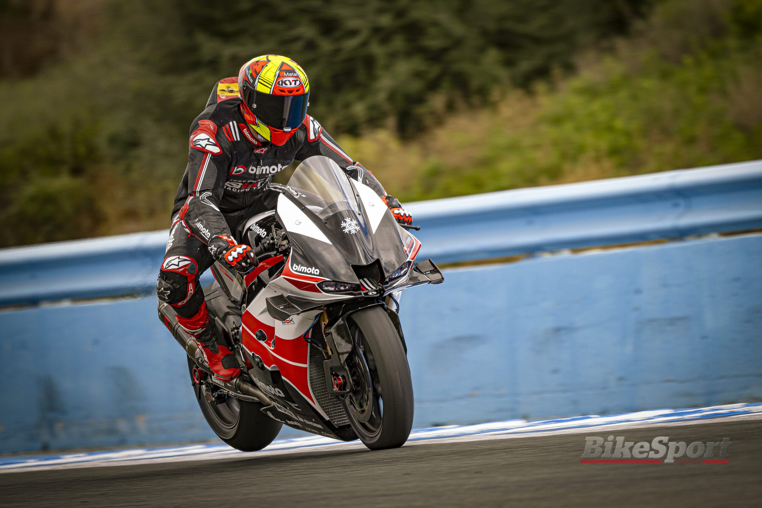 The bimota by Kawasaki Racing Team highlight their plans for the