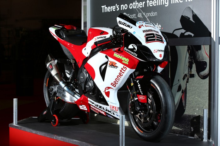 Bennetts Suzuki Uncover 2016 British Superbike Colours Bikesport News