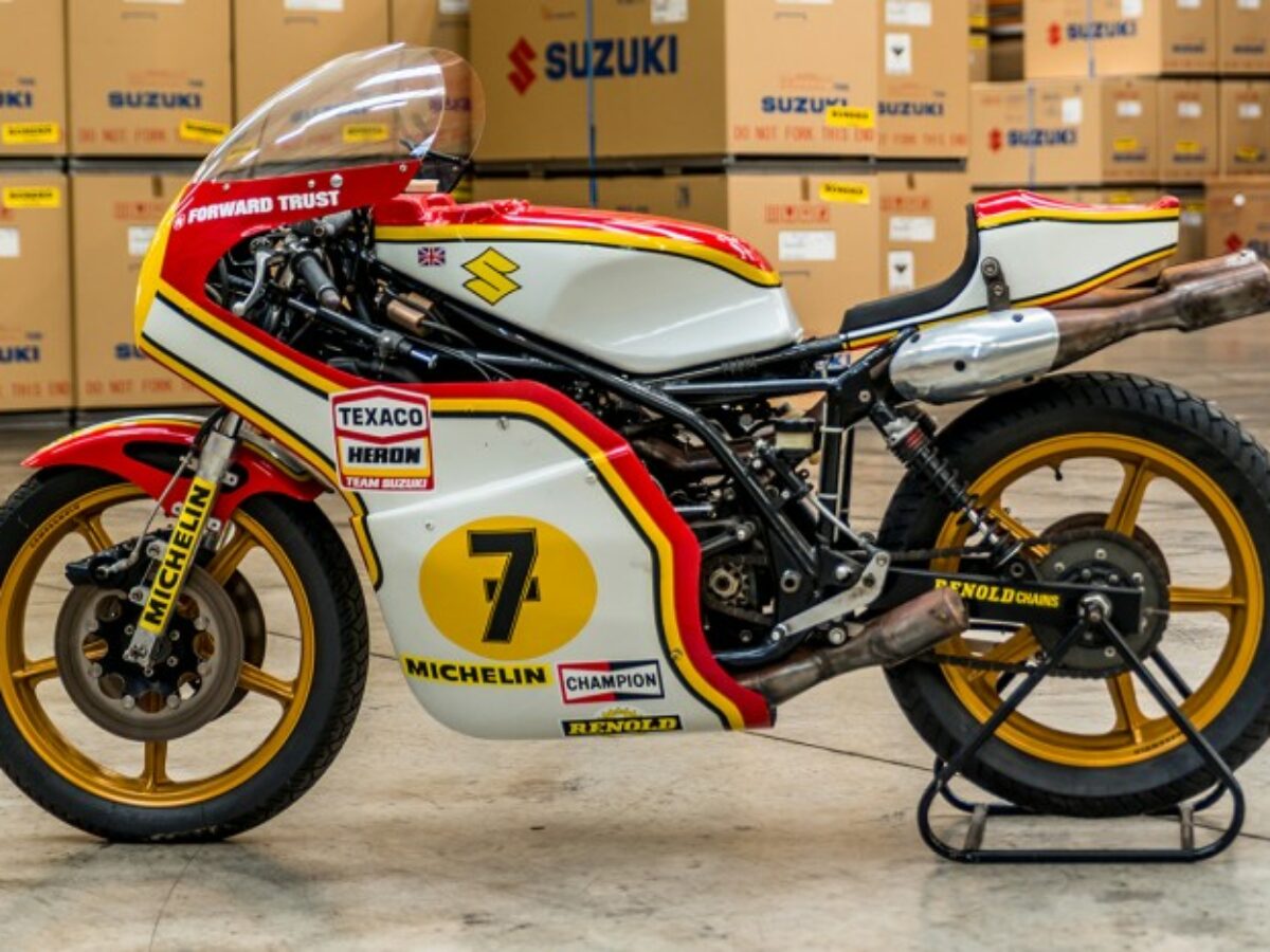 メル82243）Suzuki XR14 •B.Sheene•GP 1975 Barry's stunning Suzuki XR14 from the 1975 Assen Grand Prix